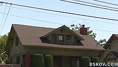 Black Pornstar Receives Hardcore Banging and Cumshot.