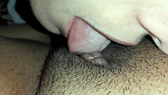 Girlfriend licks my pussy better than tulips for orgasm