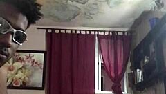 Gloryhole Blowjob with Big Black Cock