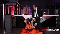 Curious Teen 18+S Get Caught In Area 50, Leading To Free Use Interrogation And Group Fucking In Fantasy Scenario