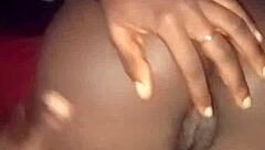 Rough BDSM Session with Big Pussy Lips Bent Over and Screaming