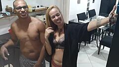 Fada Mel chooses the biggest black cock at the party for her ass!