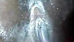 Ebony Amateur Fingers Ass Anal Until Cum Flows Freely