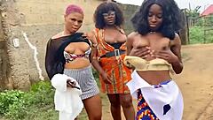 African Lesbians Discover Pussy Love First Time