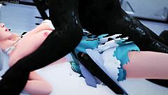 Code Valkyrie II Fingering and Fucking in Bath Scene