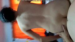 I ride my latina partner in amateur sex with condom