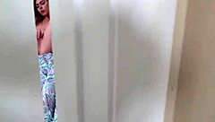 Teen stepsis with small tits sucks dick hard in high definition