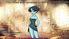 Ruta Angel's Intense Small Tits Action In Once Upon A Porn Time Game