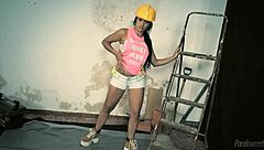 sônia kel the latina engineer undresses and strips in hentai anime style