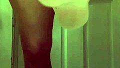 teasing you with my curvy body and horny pussy in stockings