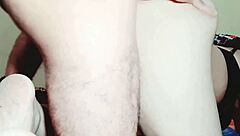 I am demonstrating fingering techniques on a clear model for clarity