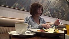 kirari, 21, famiresu clerk, gives steamy pov blowjob with perky nipples, wanna see?