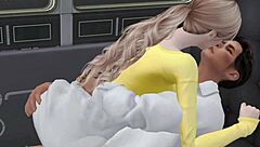 My Boss Fucking My Wife 05-Car Sex In Private Underground Parking Lot-Sims4 Porn Romantic Sex