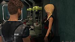 hey, stranded in space, wanna see this blonde virgin deepthroat my cock?