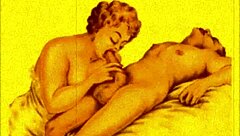 I love these vintage erotic drawings from old comics