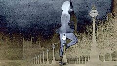 Vintage british lesbian lovers in swinging sixties london shadows