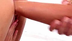 Sexy lesbian honeys fist narrowed vaginas and anals