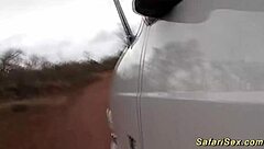 I got wild with African fetish banging in nature with huge cocks