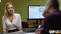 i'm nathaly, a natural blonde who spreads my legs to solve problems.