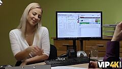 i'm nathaly, a natural blonde who spreads my legs to solve problems.