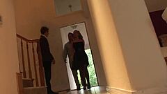 Short Hair Blonde And Babe Ride In Big Cock Orgy