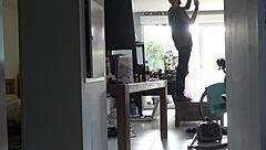 Milf Babe Sucks Electrician In Homemade Sex