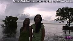 roommates frolic naked at public beach in florida