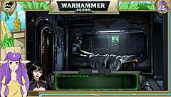 warhammer 40k inquisitor trainer part 14 continues with anime brunette