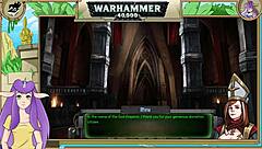 warhammer 40k inquisitor trainer part 14 continues with anime brunette