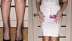 taking off my panties for you during new years eve party