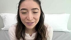 18-year-old with natural ddd tits in interview