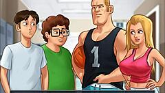 starting the summertime saga with cute characters