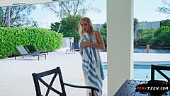 My best friend's girlfriend lets me touch her ass in doggystyle