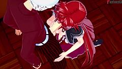 Rias Gremory and Akeno in HS DXD