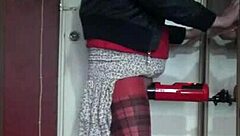 Intense homemade session with my old red and black masturbation machine for bisexual pleasure.