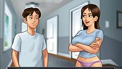 starting the summertime saga with cute characters