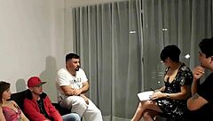 Wife's Last Orgy In Psychology Deepthroating Monster Cock