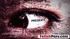 Nasty slut enduring rough bondage punishment