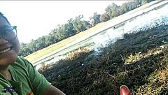 Mamada En El Lago En Publico