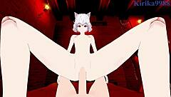 Neferpitou and shizuku murasaki have intense sex!