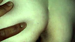 Feeling intense pleasure riding big black cock in reverse cowgirl