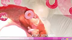 riku hinano throats hard and swallows like a goddess