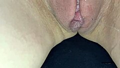 watch this teen 18+ squirt from fingering her wet pussy?