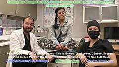 Doctor Tampa gives Jasmine Rose a required gyno exam for university entrance