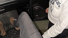 Sloppy wet gay orgasm with thumb in butt after wild concert night. Rough sofa action leaves me shaking.