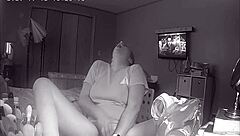 Teen Skips Homework for Bold Masturbation