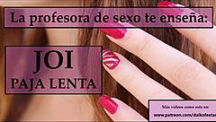 teacher tells student how to jerk off properly