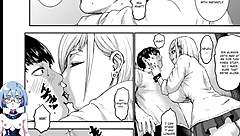 Academy girls flaunt huge breasts in hentai!