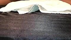 tied down in restraint session with fluid play