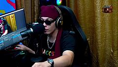 Kiara Blay Enjoys Studio Toys Almost Inserting Into Pussy In Podcast Barraco Complete In Sheer Red